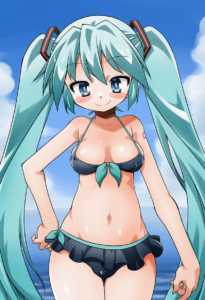 2__akou_roushi__, girl,{{{hatsune miku,blue hair__,medium breasts, black dress b s-654191799