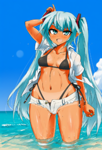 2__dakku_(ogitsune)__, girl,{{{hatsune miku,blue hair__,medium breasts, black dr s-3552729074