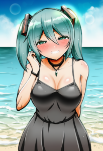 2__kanno_takanori__, girl,{{{hatsune miku,blue hair__,medium breasts, black dres s-3762891252