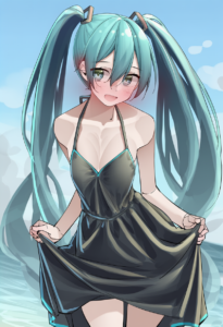2__kawai_ritsu_(rits_meg)__, girl,{{{hatsune miku,blue hair__,medium breasts, bl s-1661430489