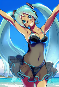 2__kikurage_(crayon_arts)__, girl,{{{hatsune miku,blue hair__,medium breasts, bl s-1616119205