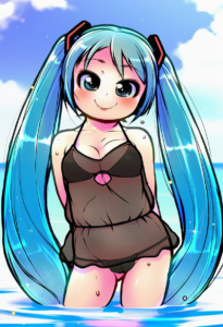 2__lee_(colt)__, girl,{{{hatsune miku,blue hair__,medium breasts, black dress bi s-2503353143