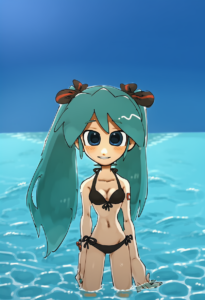 2__mimimi_(mimimim9999)__, girl,{{{hatsune miku,blue hair__,medium breasts, blac s-896912364