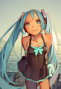 2__muk_(monsieur)__, girl,{{{hatsune miku,blue hair__,medium breasts, black dres s-2295029409