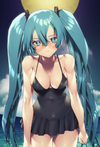 2__murata_tefu__, girl,{{{hatsune miku,blue hair__,medium breasts, black dress b s-2955657102