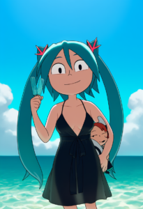 2__nekobungi_sumire__, girl,{{{hatsune miku,blue hair__,medium breasts, black dr s-3779763766