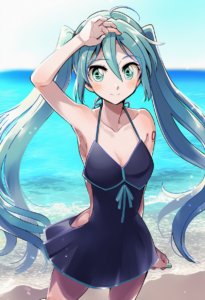 2__niina_ryou__, girl,{{{hatsune miku,blue hair__,medium breasts, black dress bi s-967563533