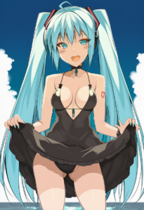 2__ohta_yuichi__, girl,{{{hatsune miku,blue hair__,medium breasts, black dress b s-4258763129