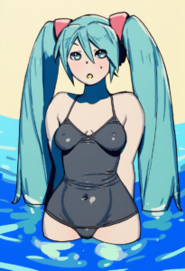 2__onsen_tamago_(hs_egg)__, girl,{{{hatsune miku,blue hair__,medium breasts, bla s-3213717354