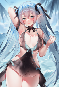 2__sora_72-iro__, girl,{{{hatsune miku,blue hair__,medium breasts, black dress b s-3551880932