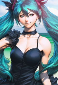 2__stanley_lau__, girl,{{{hatsune miku,blue hair__,medium breasts, black dress,s s-2555327967 (1)