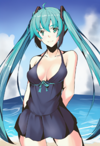 2__taira_yuuki__, girl,{{{hatsune miku,blue hair__,medium breasts, black dress b s-1393921048