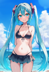 2__yamari_(ya_mari_6363)__, girl,{{{hatsune miku,blue hair__,medium breasts, bla s-3147060380