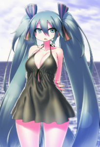 2__yoshida_hideyuki__, girl,{{{hatsune miku,blue hair__,medium breasts, black dr s-1744247704